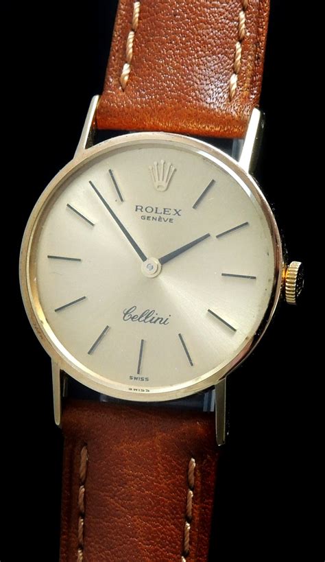 rolex cellini vintage lady watch|rolex cellini 18k gold watch.